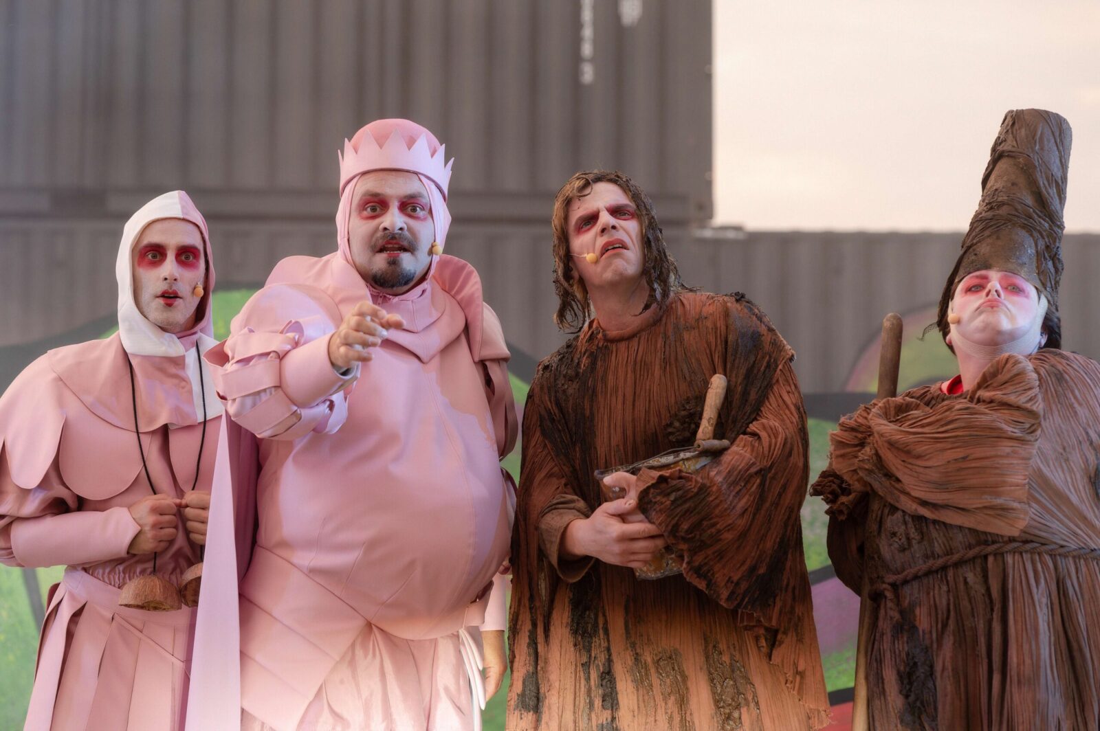 Johan Vandamme (Patsy), Patrick L. Schmitz (Artus), Hannes Staffler (Dennis) &copy; Jan-Pieter Fuhr