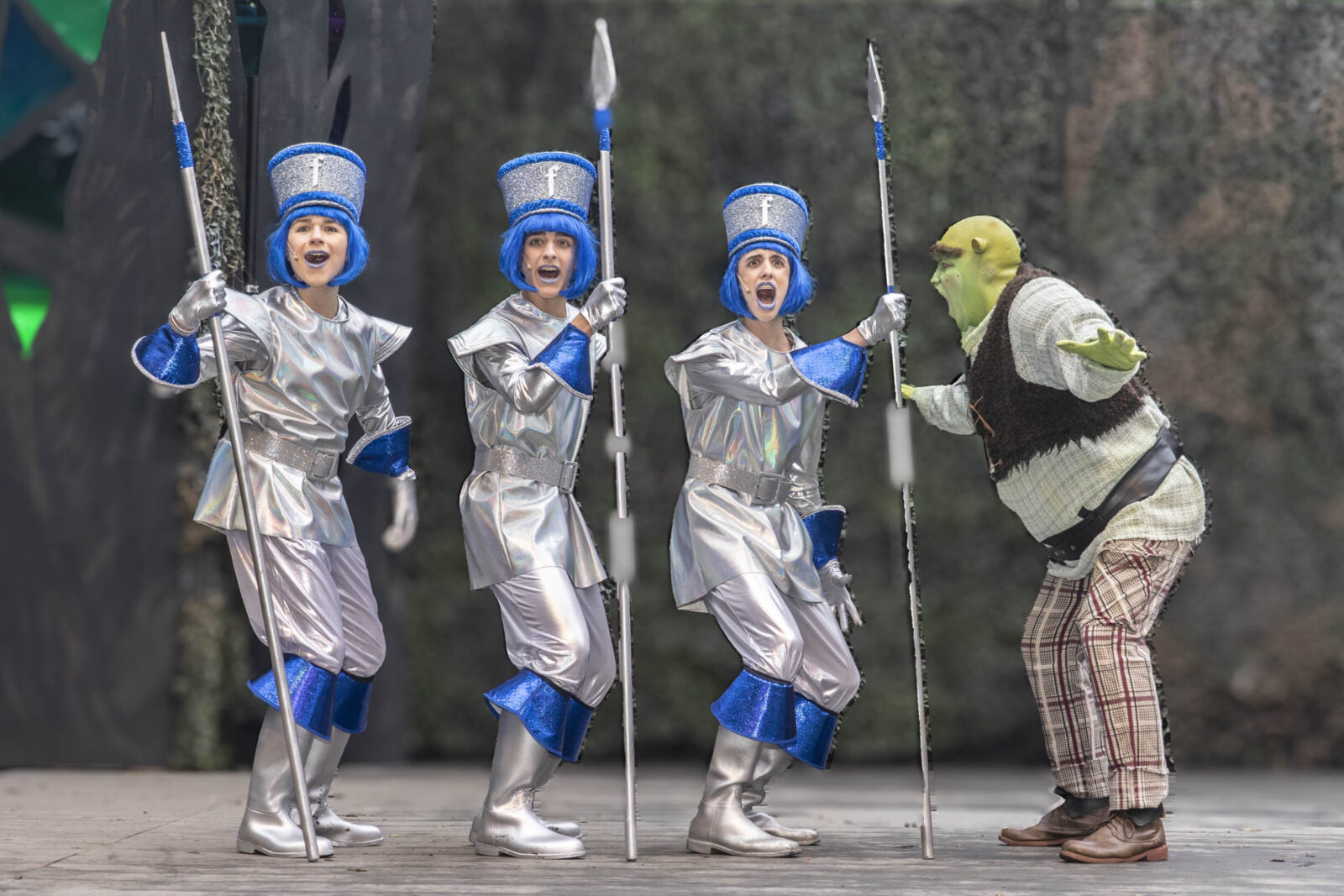 Ensemble Shrek Freilichtbühne Coesfeld e.V., Thorsten Kramer (Shrek) © Freilichtbühne Coesfeld