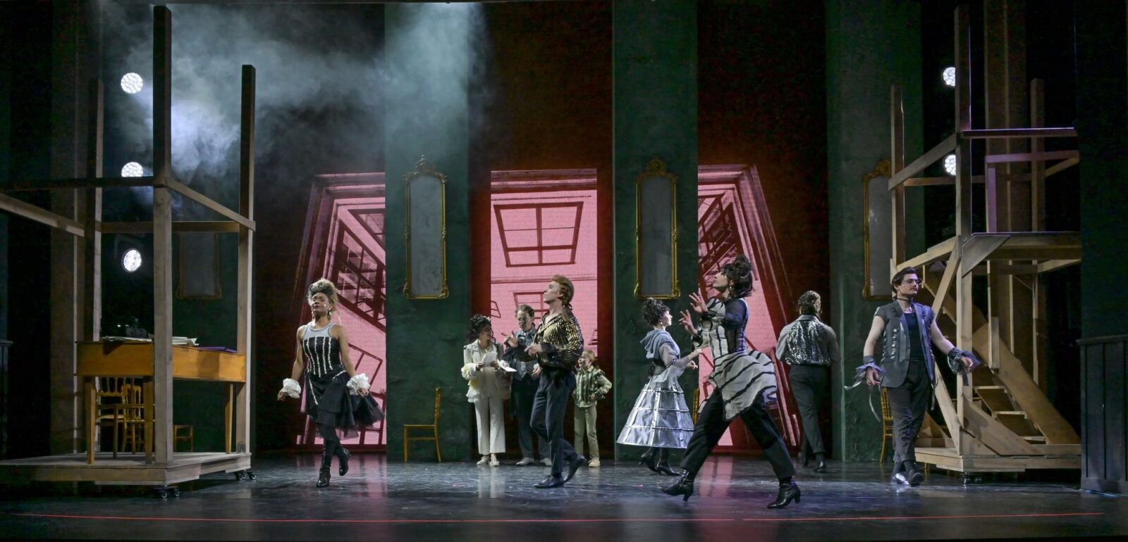 Ensemble von "Saving Mozart" beim Musical Frühling in Gmunden 2025 -©- Rudi Gigler