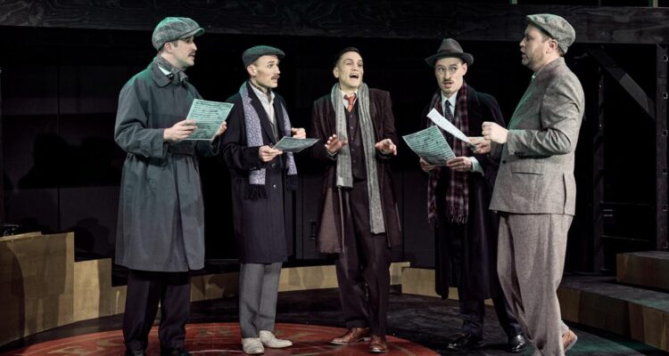 Samuel Meister, Magnus Pflüger, David Krahl, Jonas Breitstadt, David Liske © Tonne / Armbruster