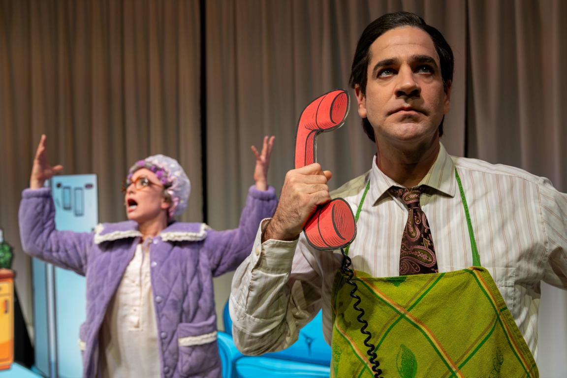 Claudia Dilay Hauf, Florian Soyka (Morris Brummel) © Tobias Kreft