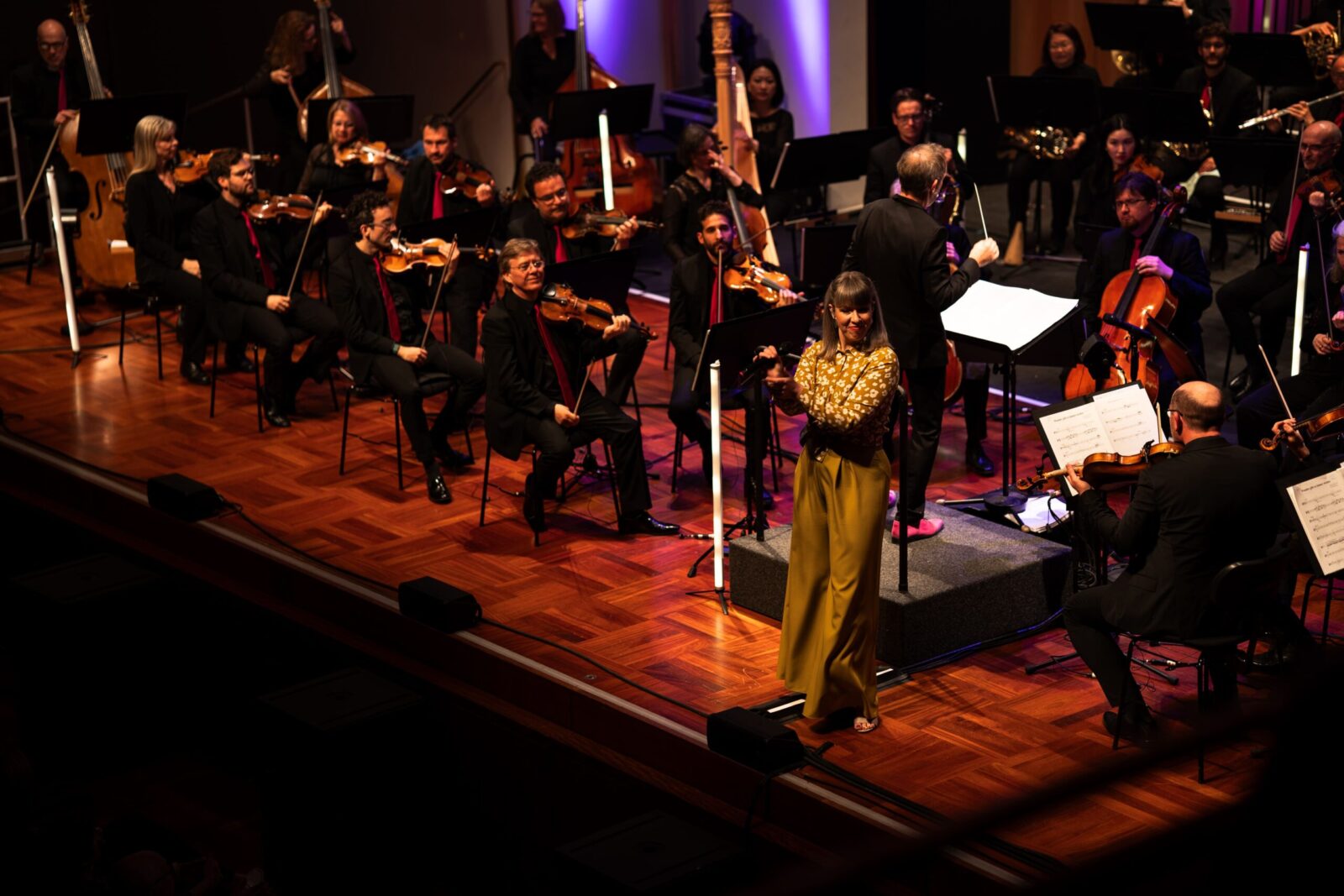 Katja Friedenberg und das WDR Funkhausorchester © WOW Magazin, Murat Bilir