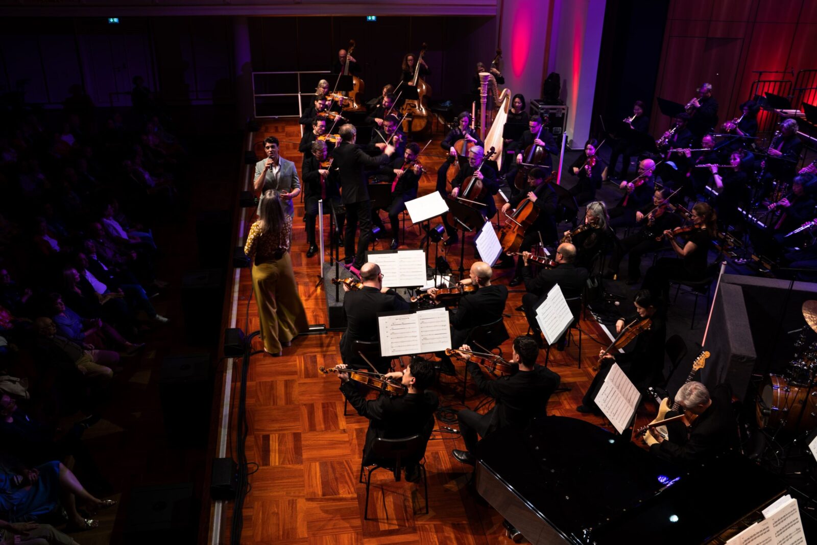Jonas Hein, Katja Friedenberg, David Brophy und das WDR Funkhausorchester © WOW Magazin, Murat Bilir