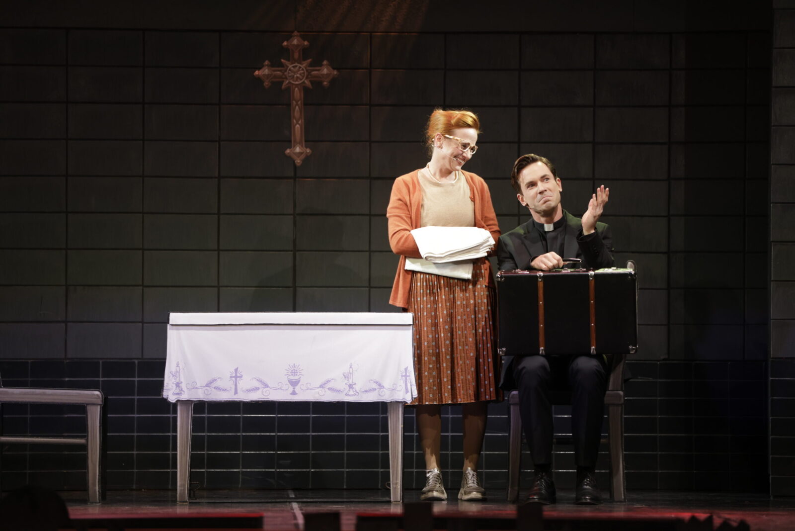 Vera Bolten (Moni), Markus Schneider (Elmar) &copy; Thomas Brill