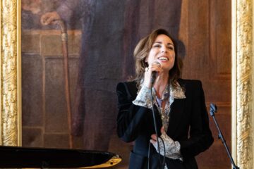 Sophie Berner bei der Präsentation des neuen Musicals "Der Herzog & Ich" am Staatstheater Meinigen &copy; Christina Iberl