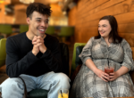 Jonathan Metu und Lilly Rottensteiner bei unserem Interview © Ursula Simmetsberger