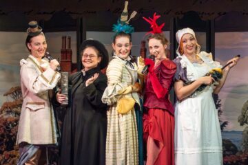 Tanisha Meis, Anna Färber, Nelly Haller, Leonie Hackländer, Anja Bielefeld &copy; Martin Mazur