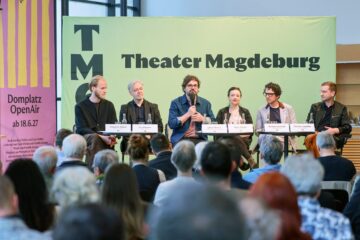 Pressekonferenz des Theaters Magdeburg zum Spielplan 2026/27 &copy; Viktoria Kühne