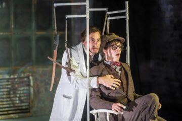 Jakob Kajetan Hofbauer (Zahnarzt Orin), Leopold Peter (Seymour) © Dirk Rückschloß/Pixore Photography