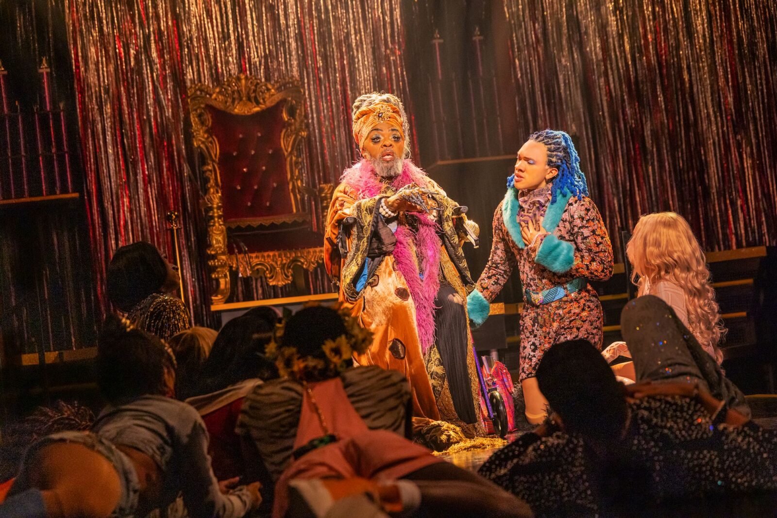 Junior LaBeija (Gus), Bryson Battle (Jellylorum) © Matthew Murphy, Evan Zimmerman for Murphy Made