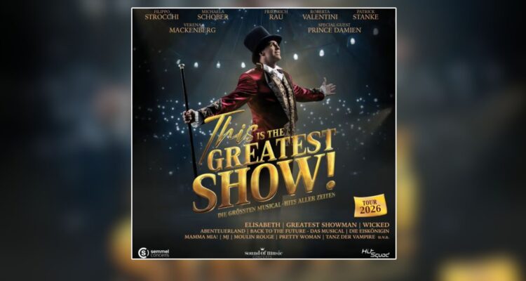 CD Cover "This is the Greatest Show 2026" © HitSquad Records