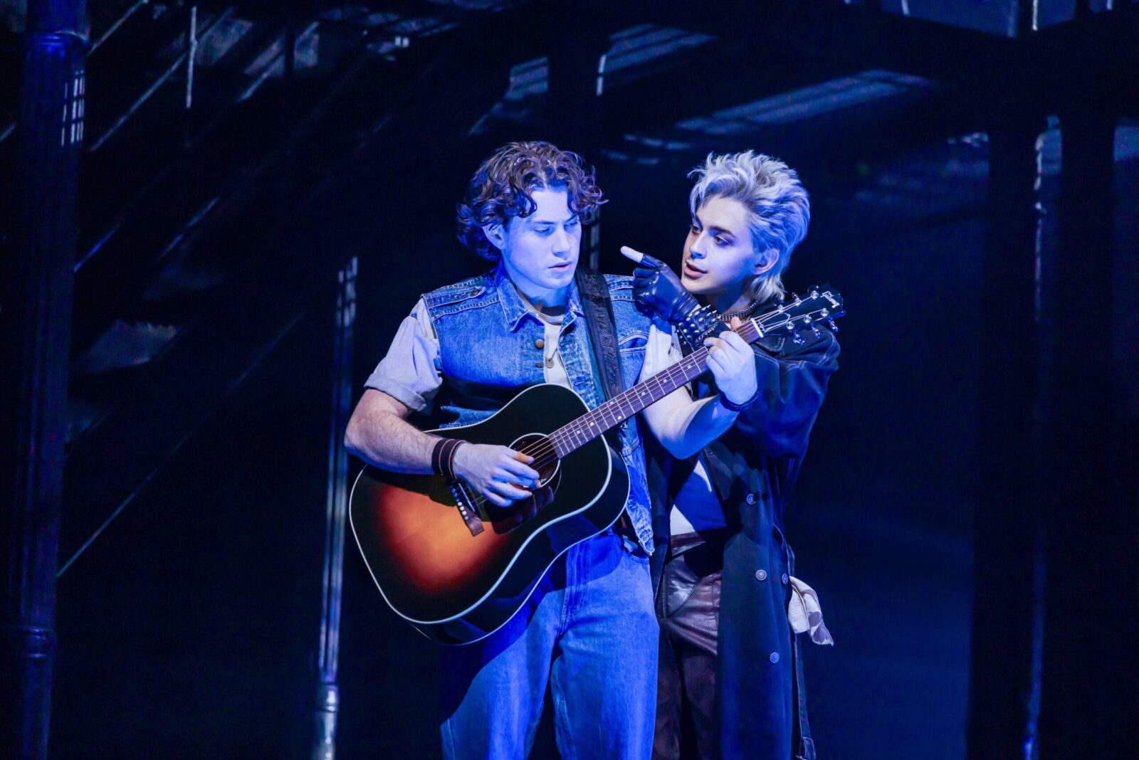 LJ Benet (Michael), Ali Louis Bourzgui (David) © Matthew Murphy