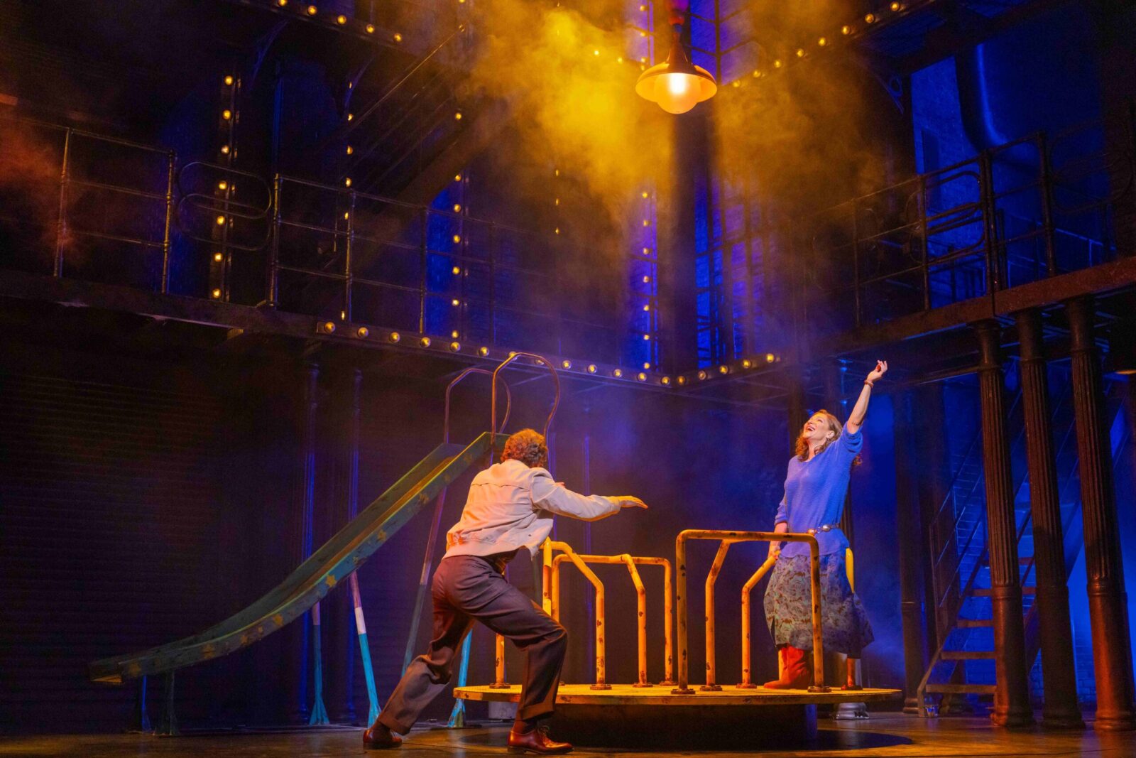 Paul Alexander Nolan (Max), Shoshana Bean (Lucy) © Matthew Murphy