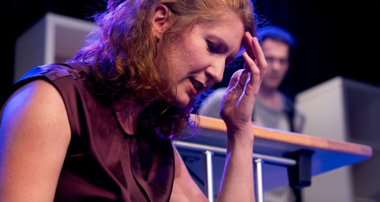 Marie-Christin Baur (Diana), Jakob Siems (Gabe) © Anna Nill