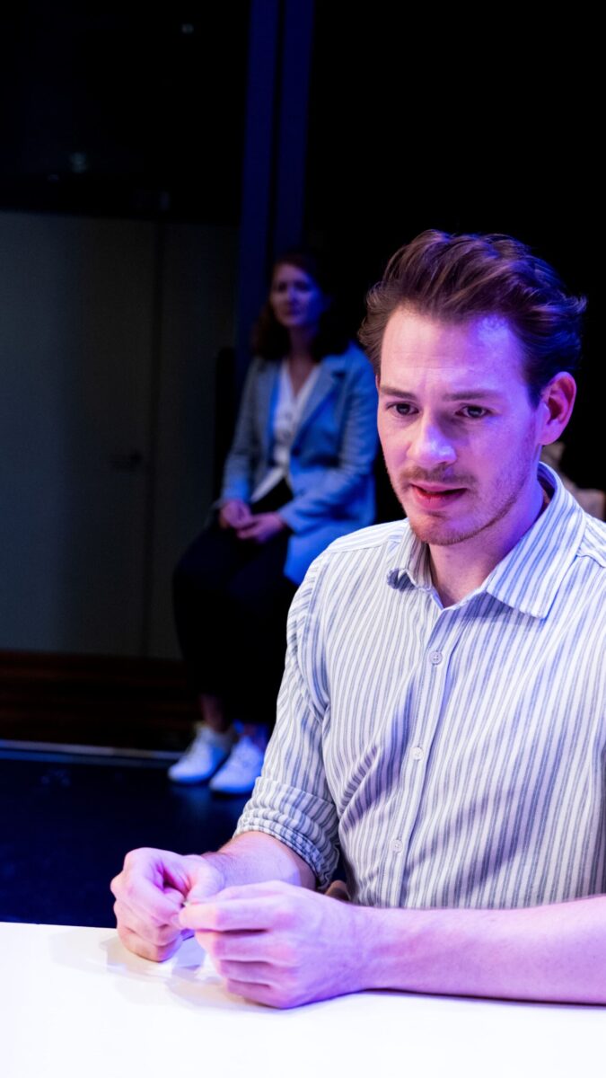 Marc Bröckel (Dan), Marie-Christin Baur (Diana) © Anna Nill